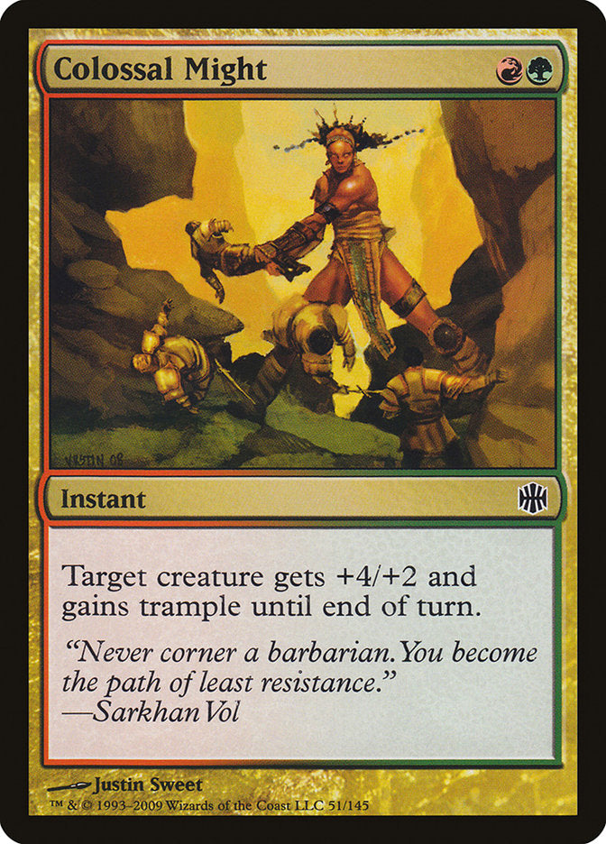 Colossal Might - Foil