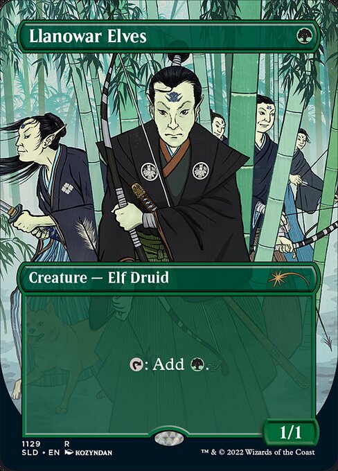 Llanowar Elves (1129) - Foil