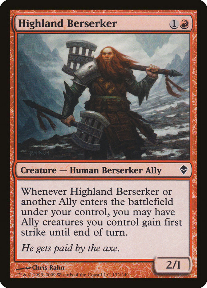 Highland Berserker - Foil