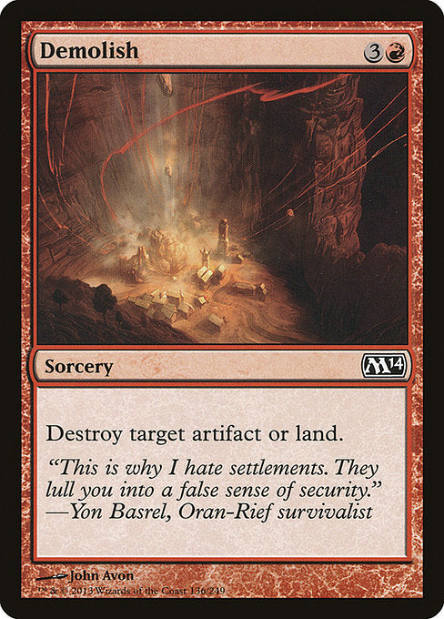 Demolish - Foil