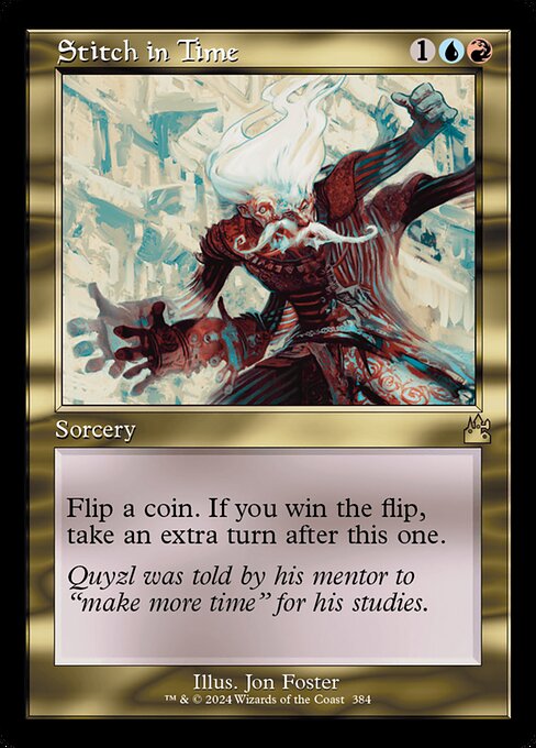 Stitch in Time - Foil