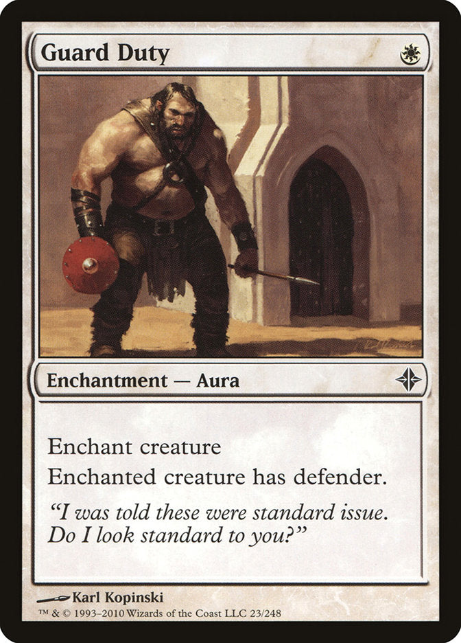 Guard Duty - Foil