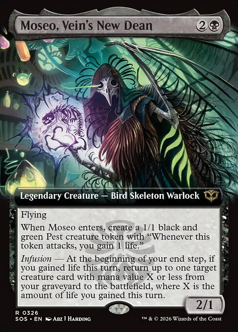 Moseo, Vein's New Dean - Foil