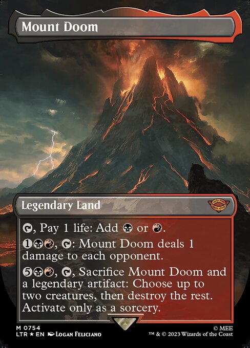 Mount Doom - Surge Foil