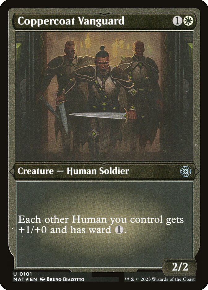 Coppercoat Vanguard - Foil Etched