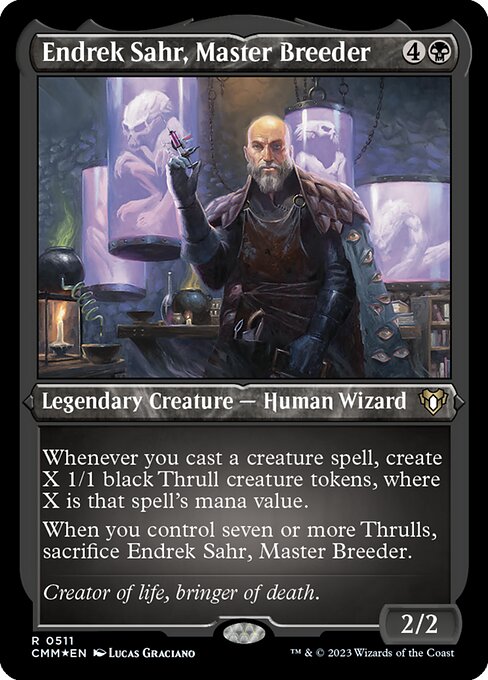 Endrek Sahr, Master Breeder - Foil-Etched