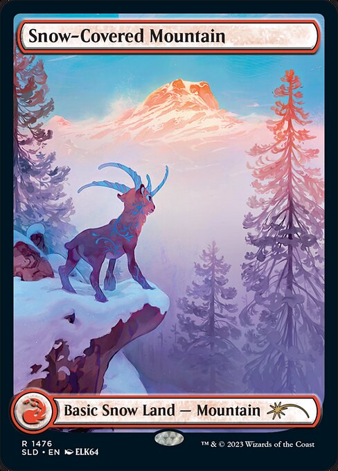 Snow-Covered Mountain  (1476) - Foil