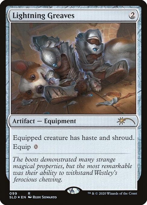 Lightning Greaves  (99) - Foil