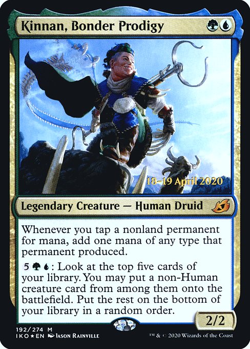 Kinnan, Bonder Prodigy - Foil - Prerelease Promo