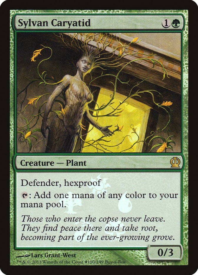 Sylvan Caryatid - Foil - Buy A Box Promo