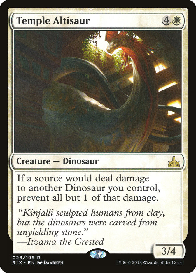 Temple Altisaur - Foil