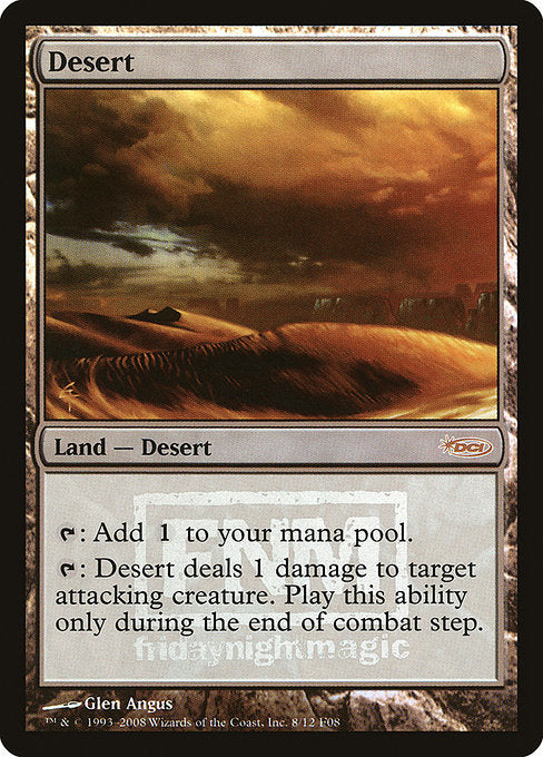Desert - Foil - FNM Promo