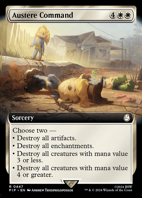 Austere Command - Foil