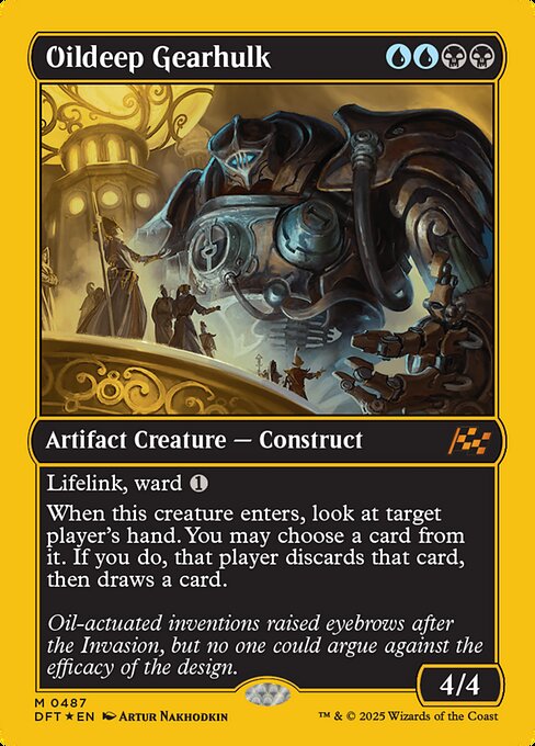 Oildeep Gearhulk - First Place Foil