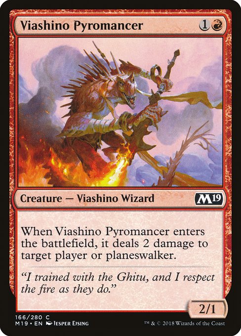 Viashino Pyromancer - Foil