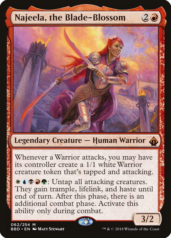 Najeela, the Blade-Blossom - Foil