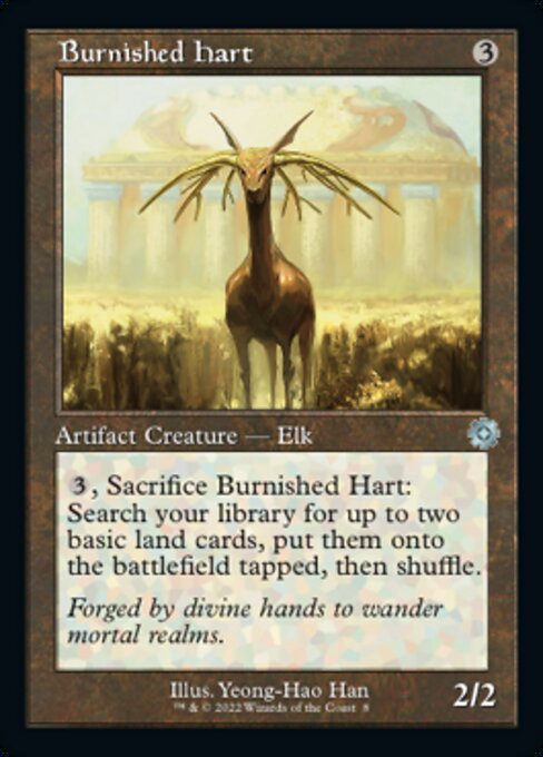 Burnished Hart - Foil