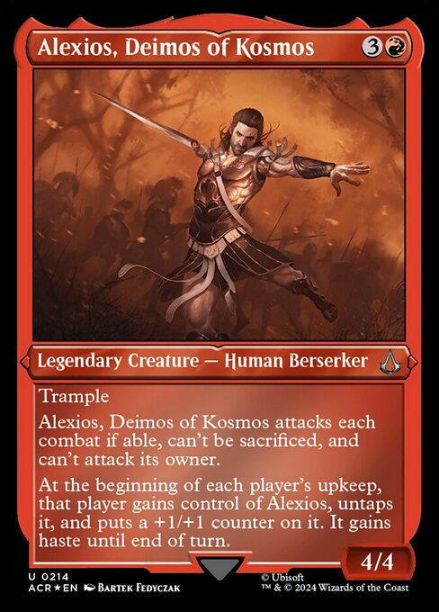 Alexios, Deimos of Kosmos - Foil-Etched