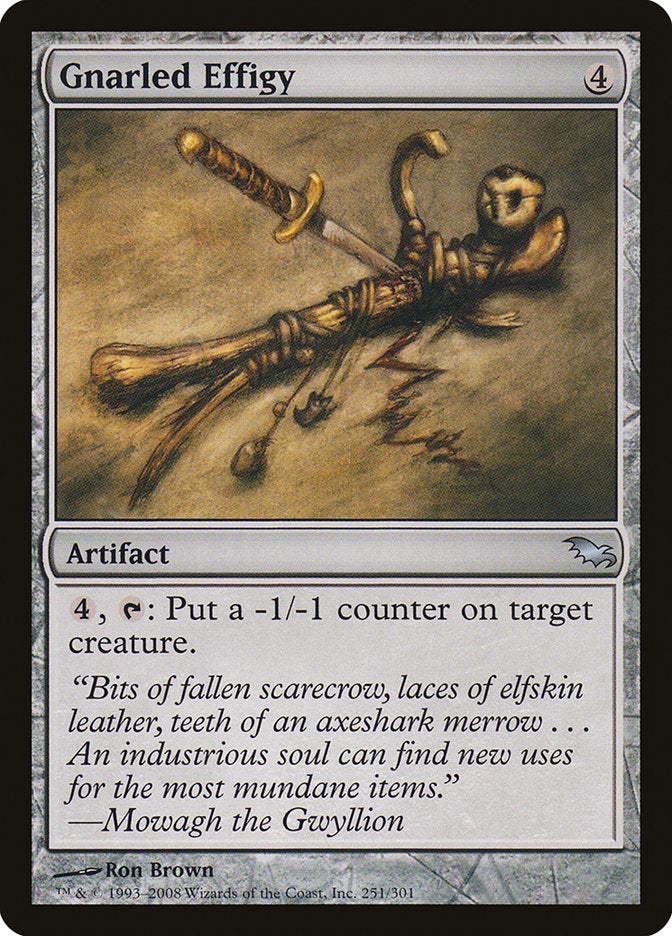 Gnarled Effigy - Foil
