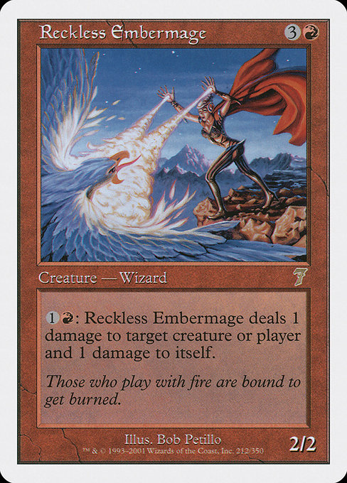 Reckless Embermage - Foil