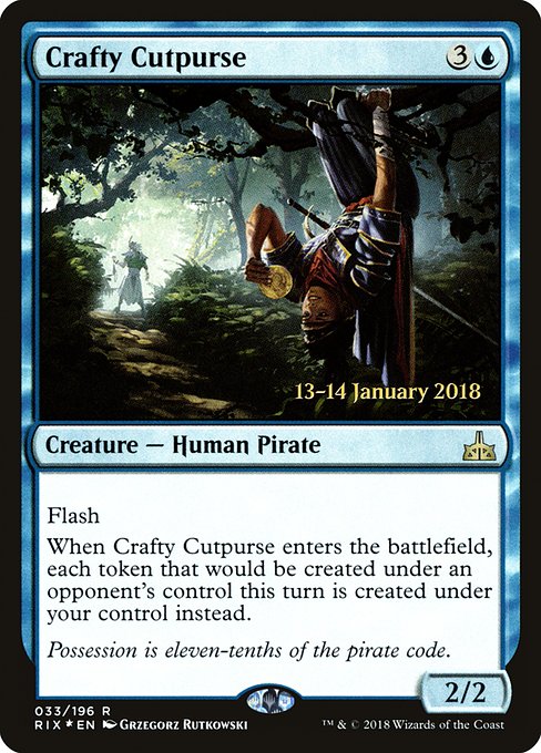 Crafty Cutpurse - Foil - Prerelease Promo