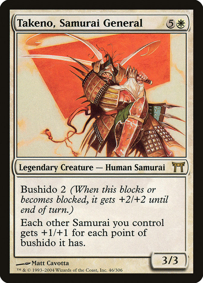 Takeno, Samurai General - Foil