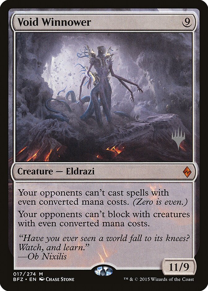 Void Winnower - Promo Pack