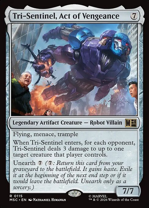Tri-Sentinel, Act of Vengeance - Surge Foil