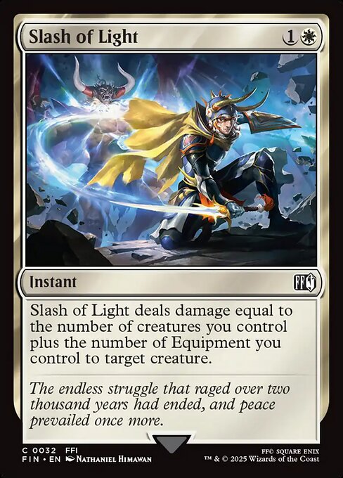 Slash of Light - Foil