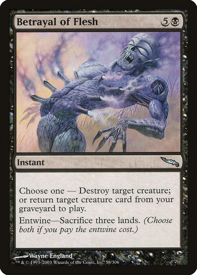 Betrayal of Flesh - Foil