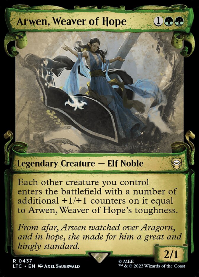 Arwen, Weaver of Hope - Silver Foil