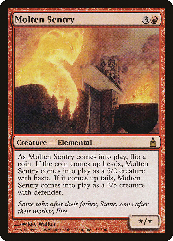 Molten Sentry - Foil