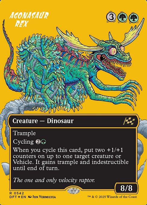 Agonasaur Rex - First Place Foil