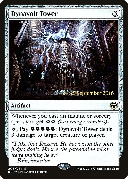 Dynavolt Tower - Foil - Prerelease Promo