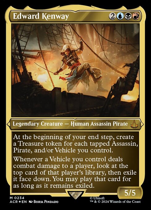 Edward Kenway - Foil-Etched