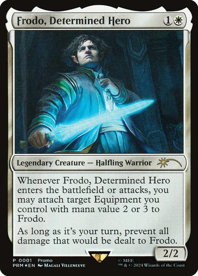 Frodo, Determined Hero - Foil - Resale Promo