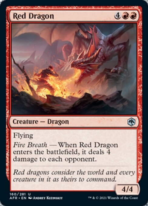 Red Dragon - Foil