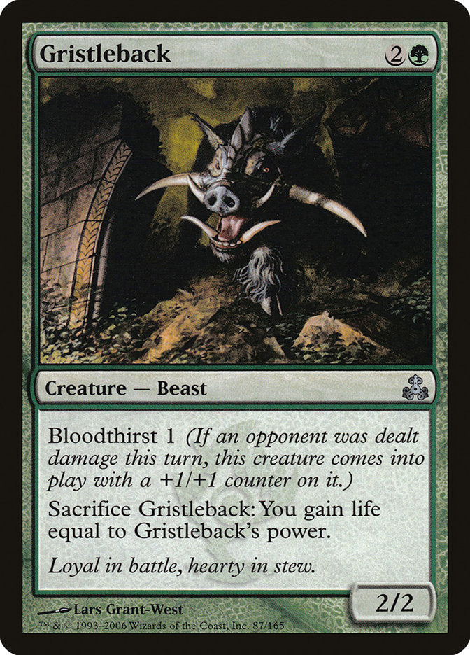 Gristleback - Foil