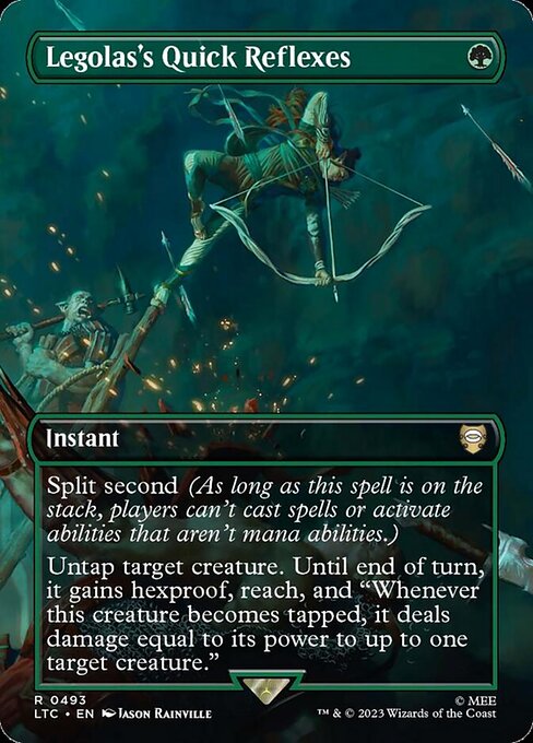 Legolas's Quick Reflexes - Foil