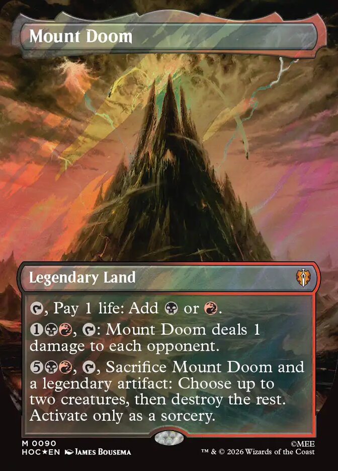 Mount Doom - Surge Foil