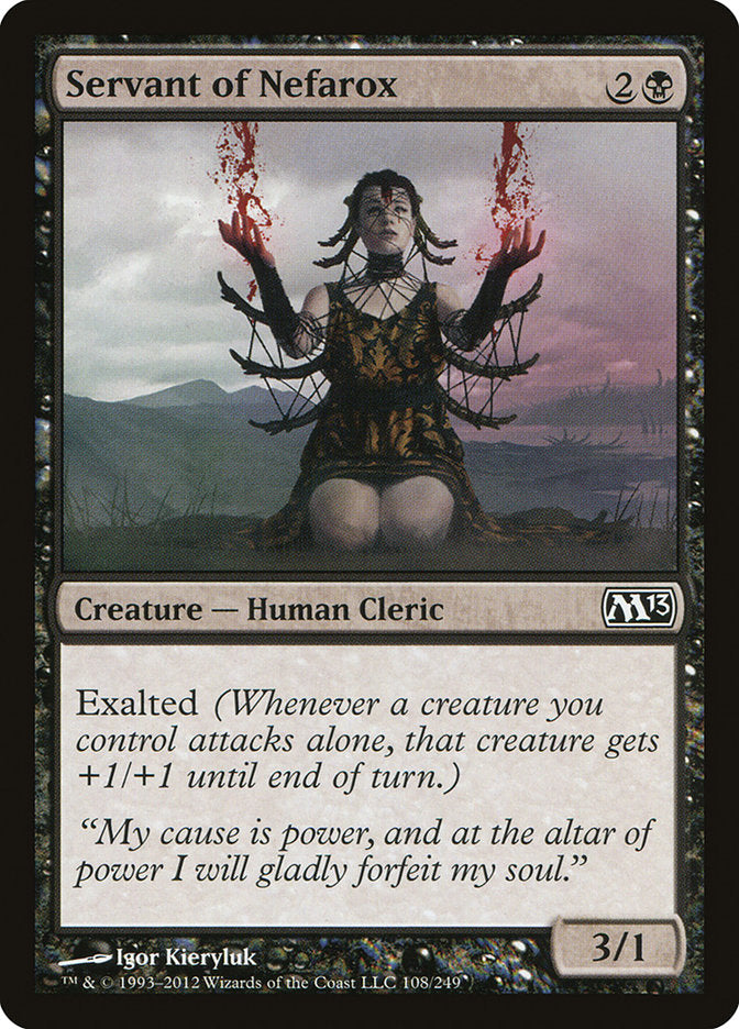 Servant of Nefarox - Foil