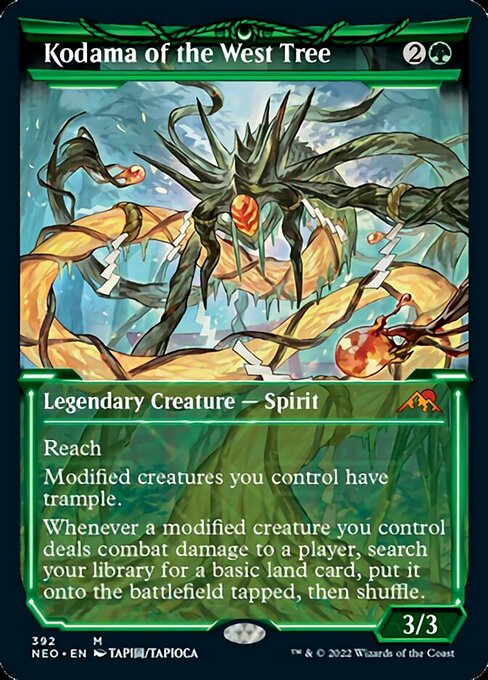 Kodama of the West Tree - Foil Etched