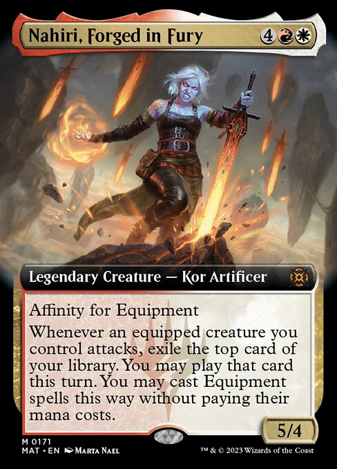 Nahiri, Forged in Fury - Foil