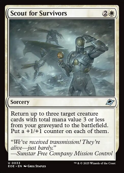 Scout for Survivors - Foil