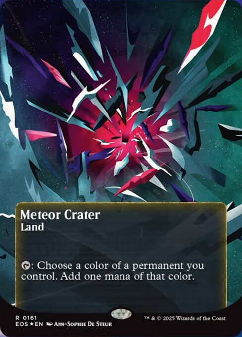 Meteor Crater - Galaxy Foil