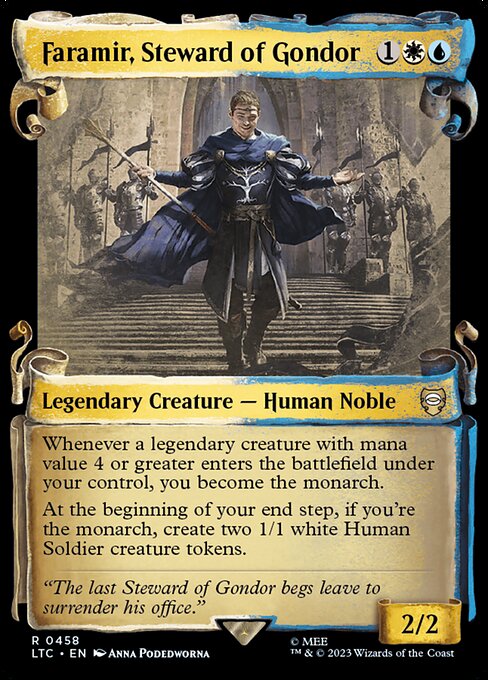 Faramir, Steward of Gondor - Silver Foil