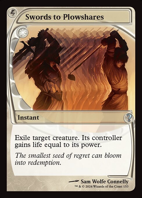Swords to Plowshares - Foil