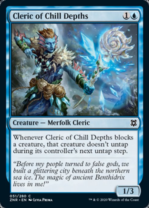 Cleric of Chill Depths - Foil