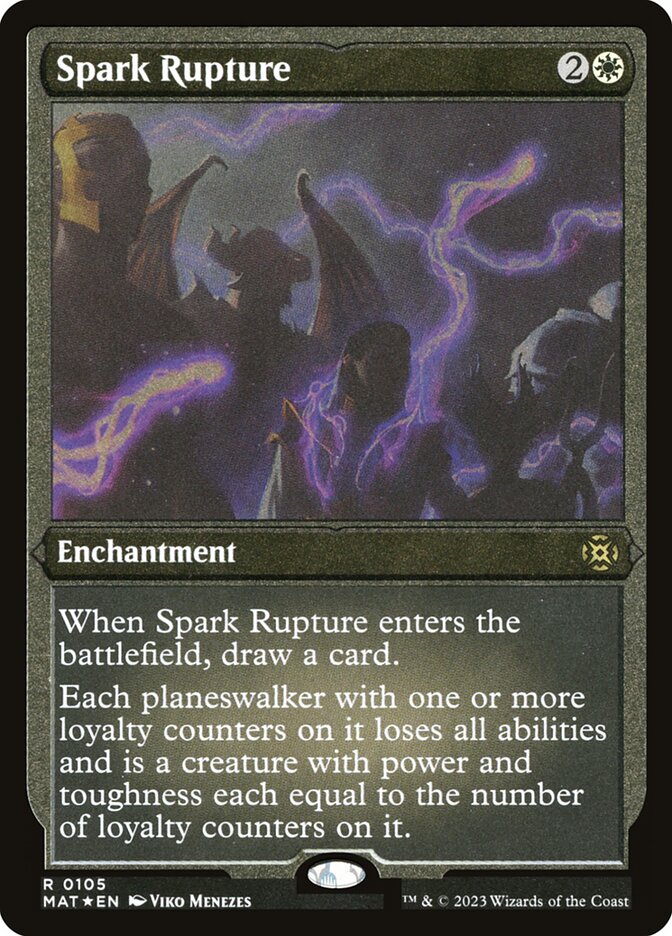 Spark Rupture - Foil Etched
