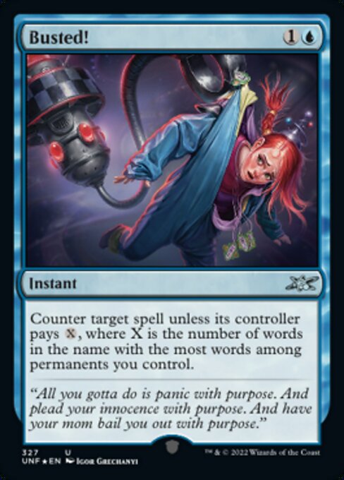 Busted! - Galaxy Foil